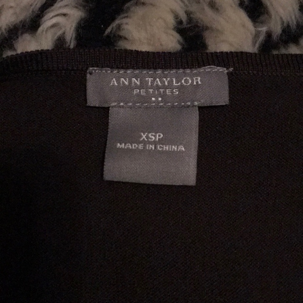 Ann Taylor Petites XSP Dark brown tank top - Picture 4 of 5